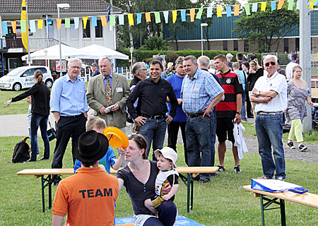 Schirmherr machte gerne mit