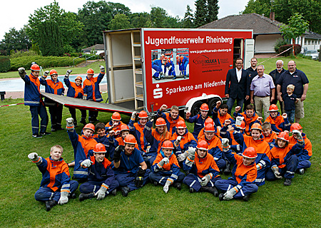 Neue Anhänger für Jugendfeuerwehr