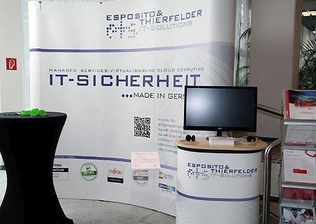 Stand der Firma Esposito & Thierfelder IT Solutions