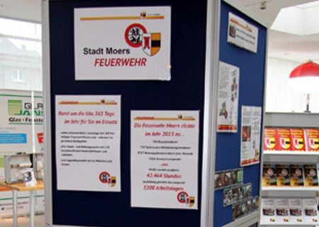 Stand der Feuerwehr Stadt Moers