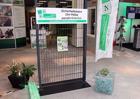 Stand des Gabionen-Centers Niederrhein 