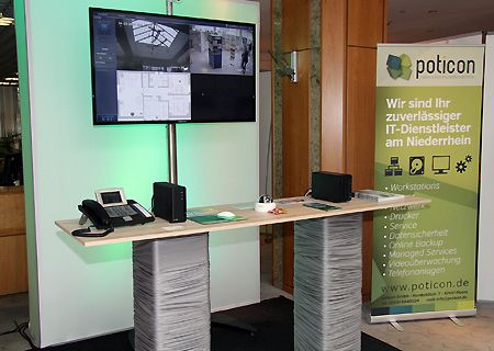 Stand der Firma poticon GmbH