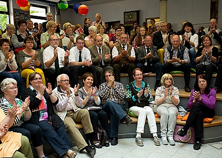 Rund 200 Gäste erwartet die Sparkasse auch diesmal zum Ehrenamtsforum. Hier ein Bild vom vorigen Jahr.