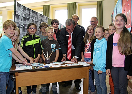 Kunstprojekt der Grundschule Veen