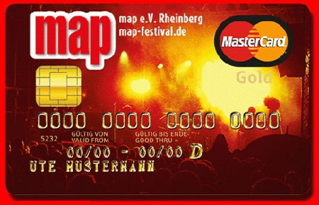 Die MAP-Mastercard - exklusiv für alle Fans bei der Sparkasse am Niederrhein.