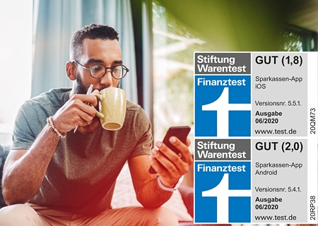 Finanztest - Bestnoten für Sparkassen-Apps