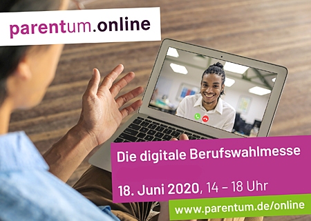 Einladung zur ersten Online-Berufswahlmesse