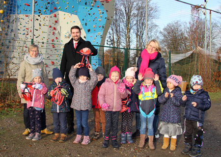 Klettergurte für die Kita Lichtgarten in Sonsbeck