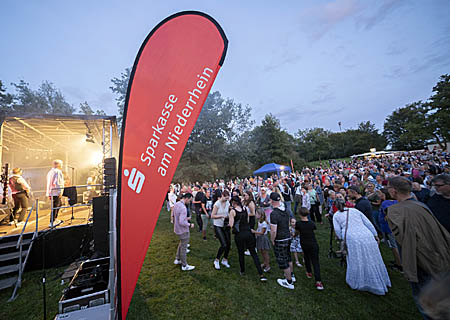 Rund 1000 Besucher des Sparkassen Summer Soul freuten sich im Freizeitpark über gute Musik und eine ebensolche Stimmung bis kurz vor Mitternacht.