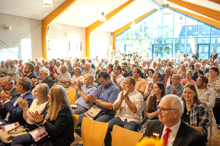 Rund 180 Ehrenamtliche von gemeinnützigen Vereinen und Organisationen aus Rheinberg erwartet die Sparkasse zum Ehrenamtsforum. Hier ein Bild aus dem vergangenen Jahr.