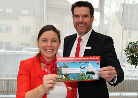 „Am 2. März um Punkt 11 Uhr startet unsere nächste Verdopplungsaktion“, sagen Renate Stoppa und Stefan Ertelt von der Sparkasse am Niederrhein und laden alle Vereine aus Moers, Neukirchen-Vluyn, Rheinberg und Xanten sowie aus Alpen und Sonsbeck ein, ihre gemeinnützigen Projekte auf der Spenden-Plattform www.spenden-am-niederrhein.de zu präsentieren.