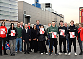Blutspende im Casino der Sparkasse