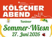 Kölscher Abend und Xantener Sommer-Wiesn 2026